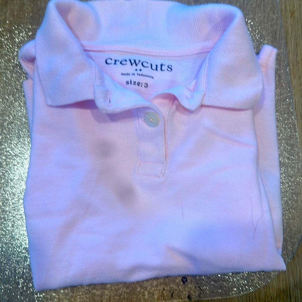 Crew cuts polo